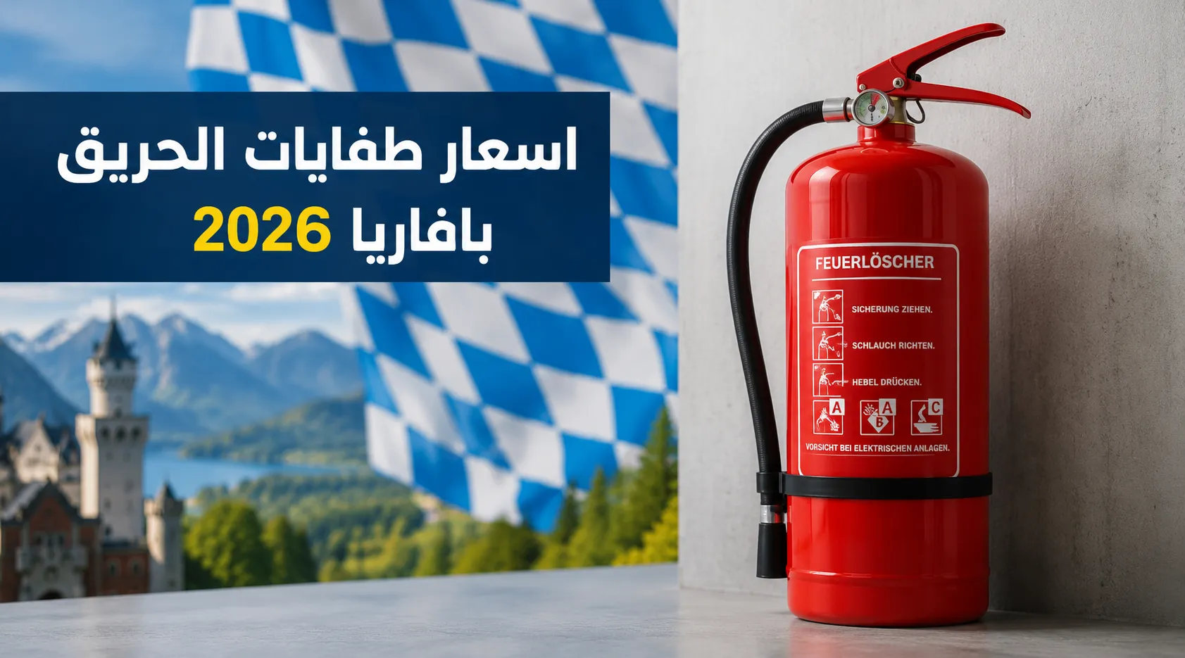 Fire extinguisher prices in Bavaria 2026